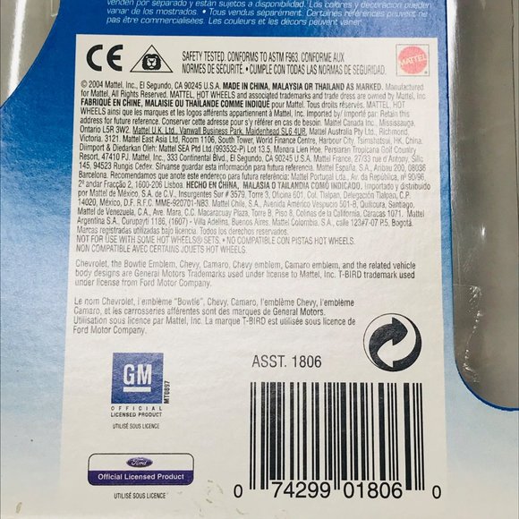 Hot Wheels 2004 #G6917 Shiners Super Paquete Coffret 5 Car 1:64 Die Cast New - Picture 8 of 14